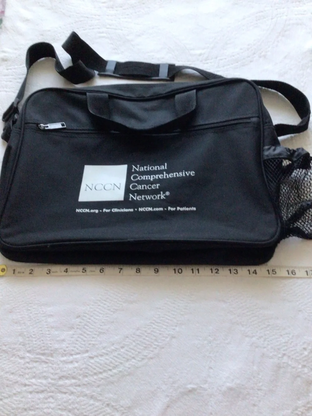 Black Laptop Bag with Adjustable Shoulder Strap